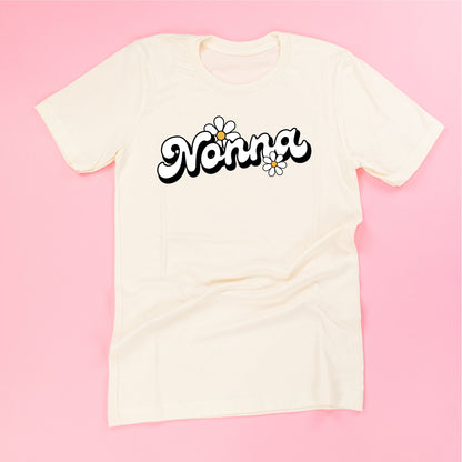 DAISY - NONNA (2 n's) - w/ Full Daisy on Back - Unisex Tee