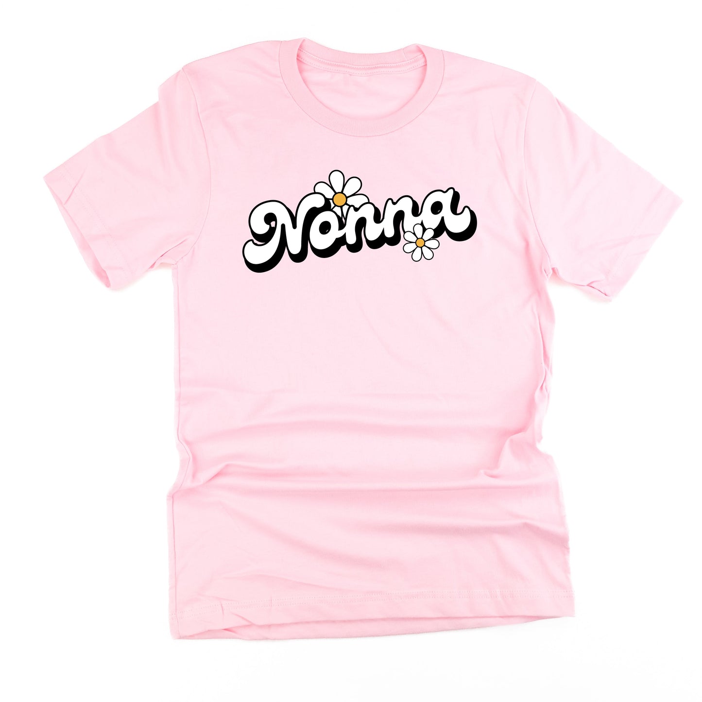 DAISY - NONNA (2 n's) - w/ Full Daisy on Back - Unisex Tee