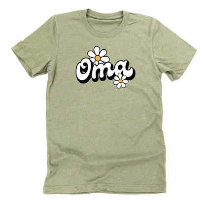 DAISY - OMA - w/ Full Daisy on Back - Unisex Tee