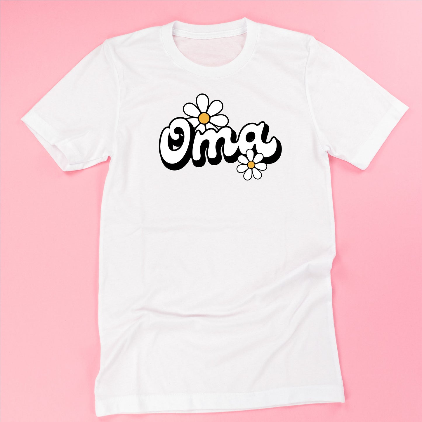 DAISY - OMA - w/ Full Daisy on Back - Unisex Tee