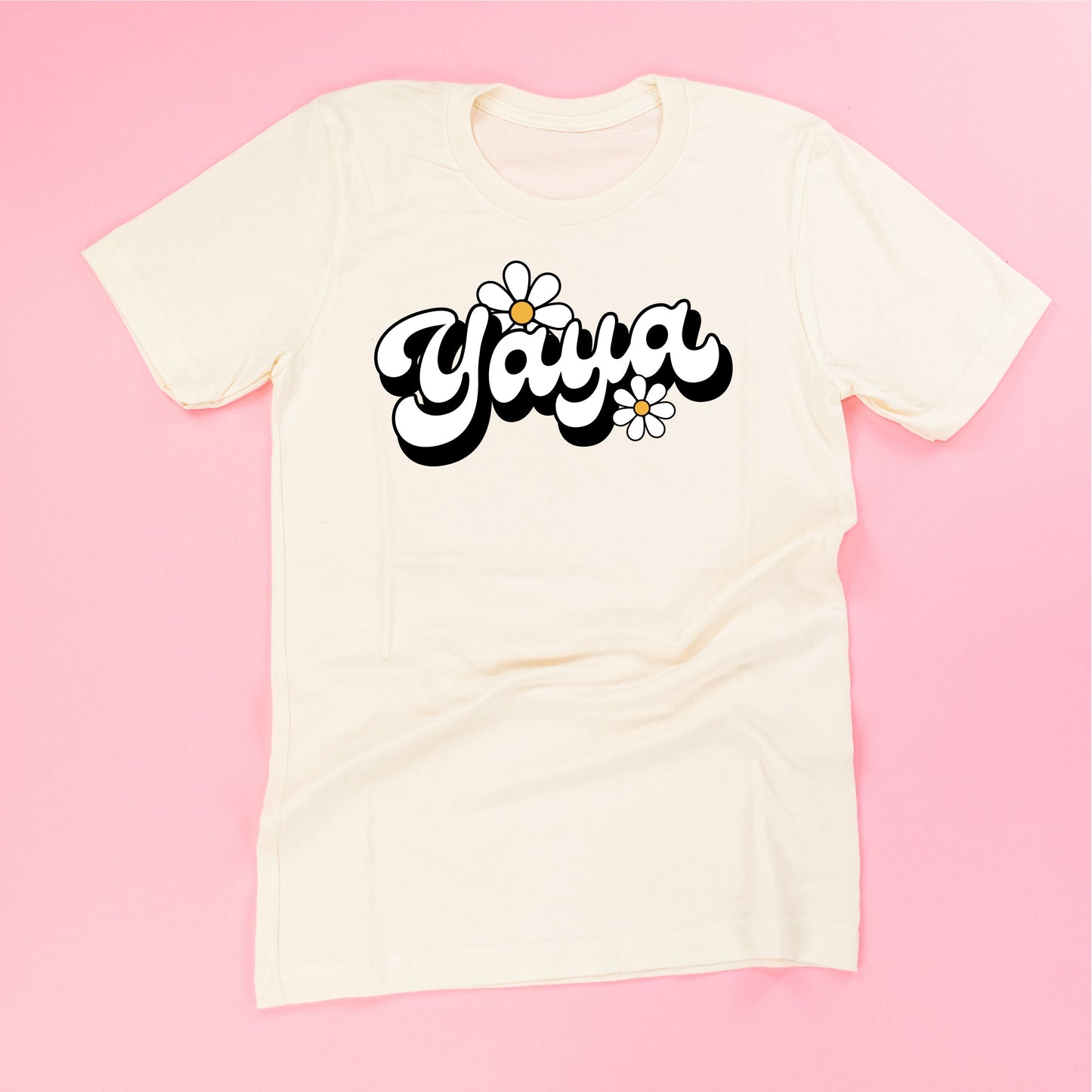 DAISY - YAYA - w/ Full Daisy on Back - Unisex Tee