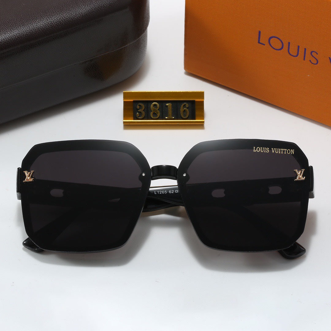 Large Frame Retro Sunglasses