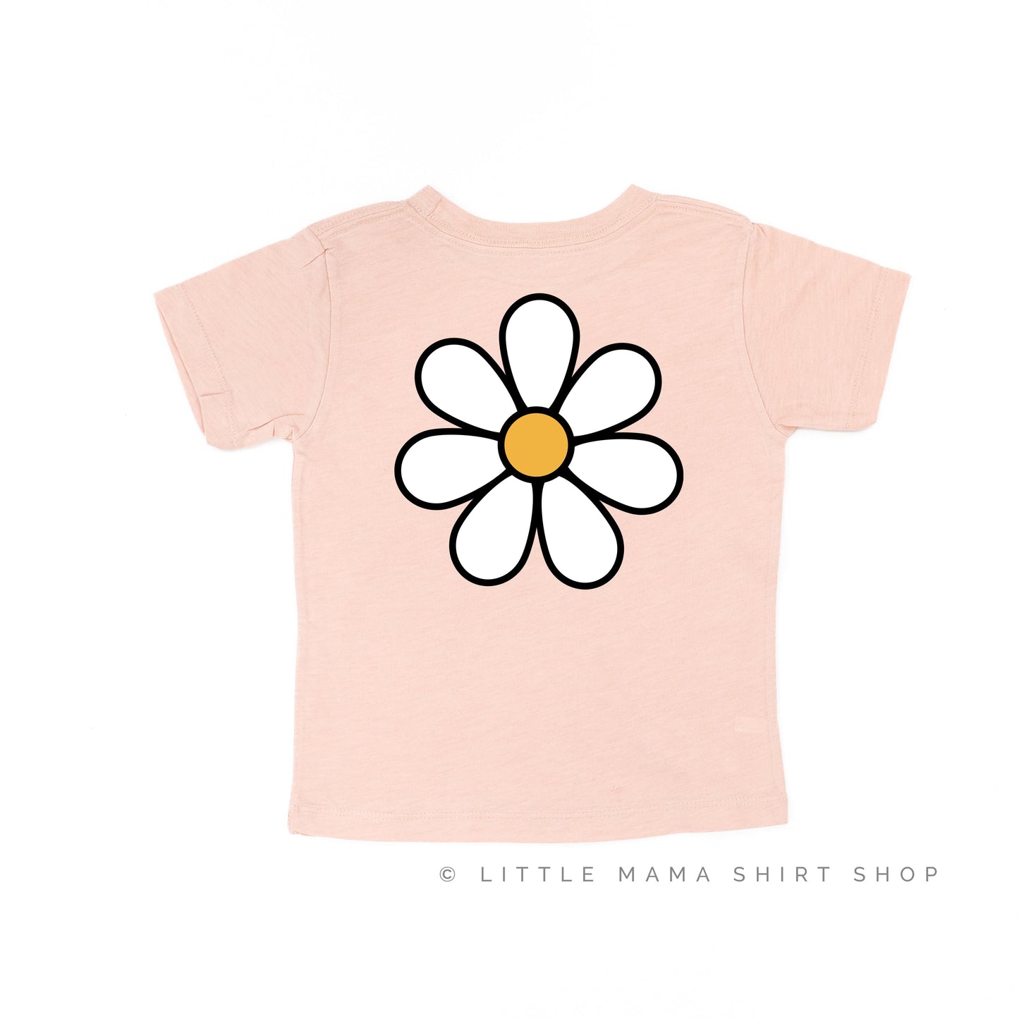 DAISY - BABE - w/ Full Daisy on Back - Short Sleeve Child Shirt