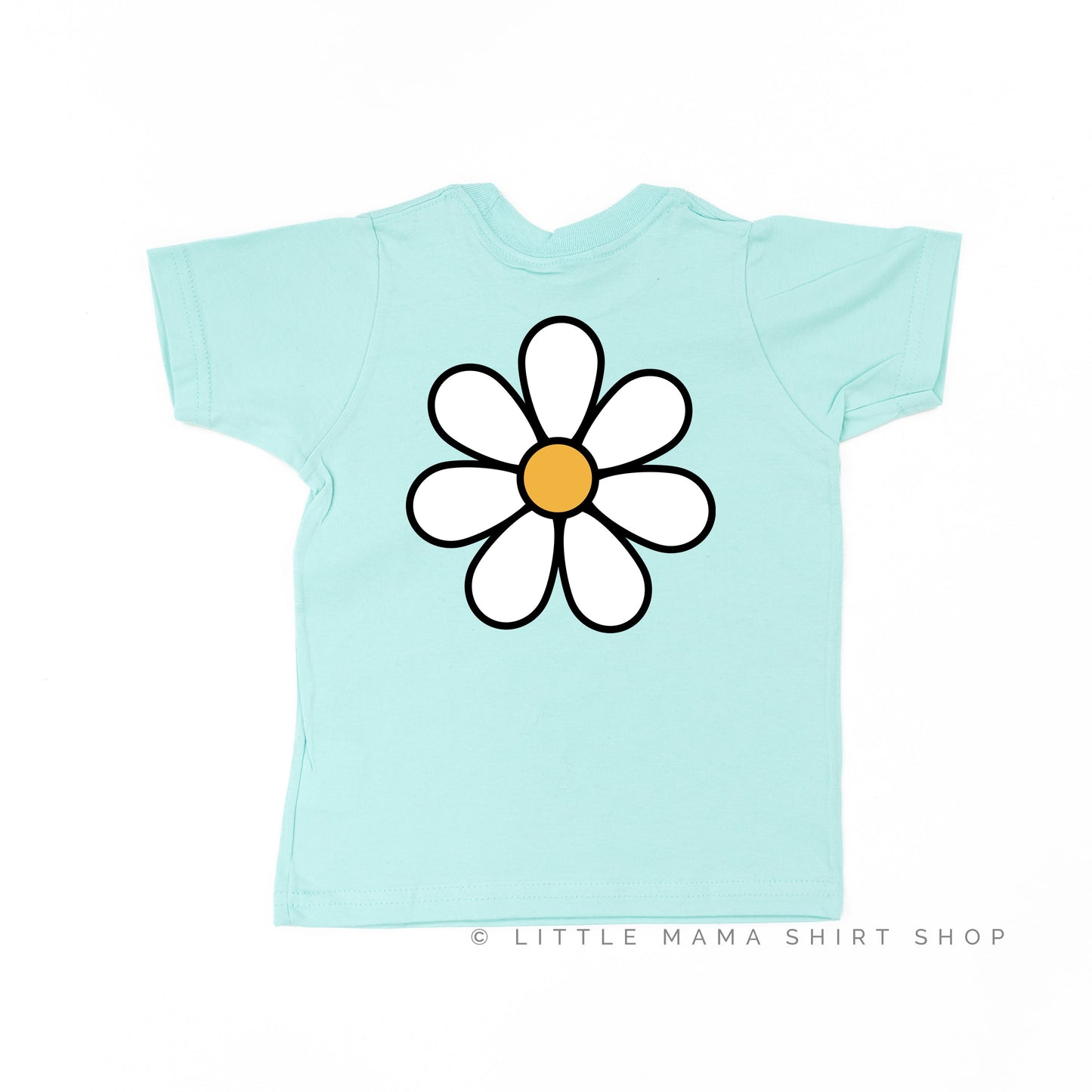 DAISY - SIS - w/ Full Daisy on Back - Short Sleeve Child Shirt