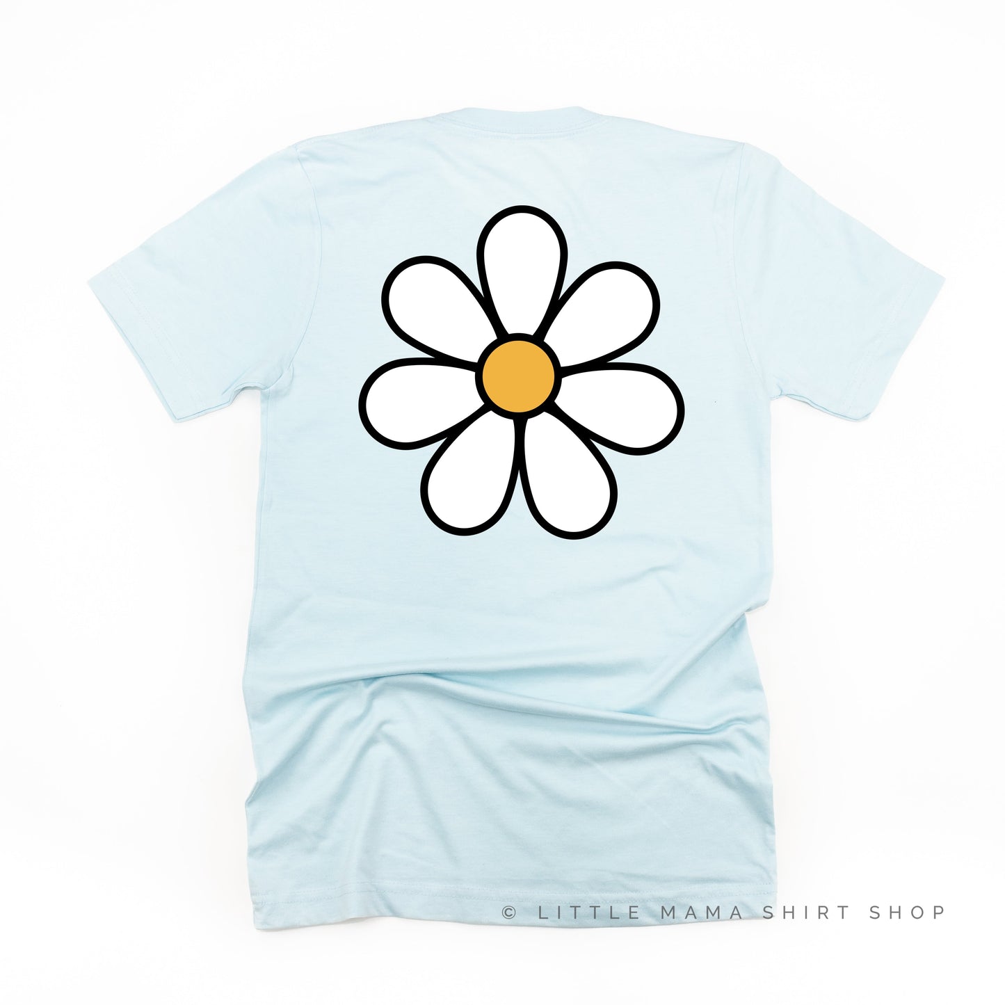 DAISY - MEEMAW (2 e's) - w/ Full Daisy on Back - Unisex Tee