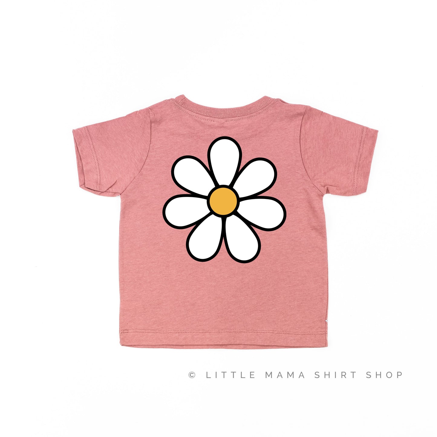 DAISY GIRL - w/ Full Daisy on Back - Short Sleeve Child Shirt