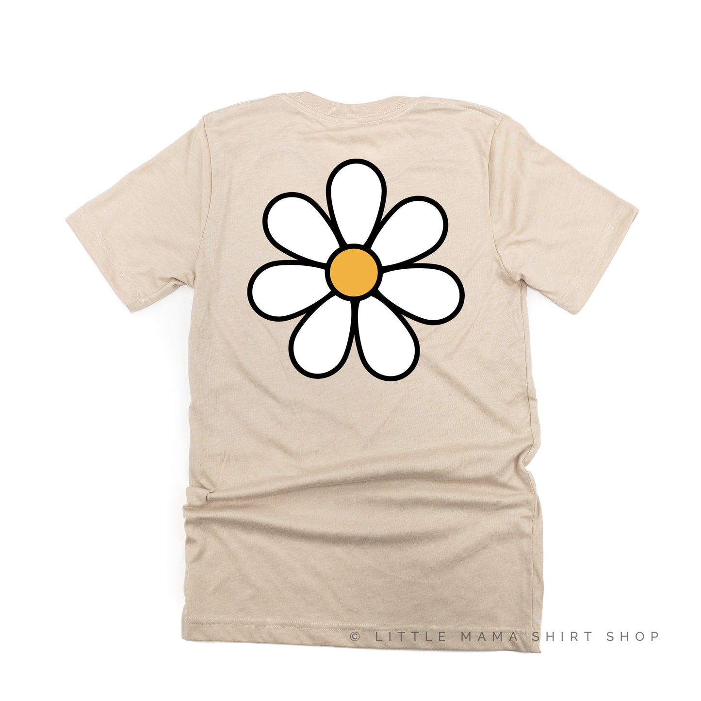 DAISY - MAMA - w/ Full Daisy on Back - Unisex Tee