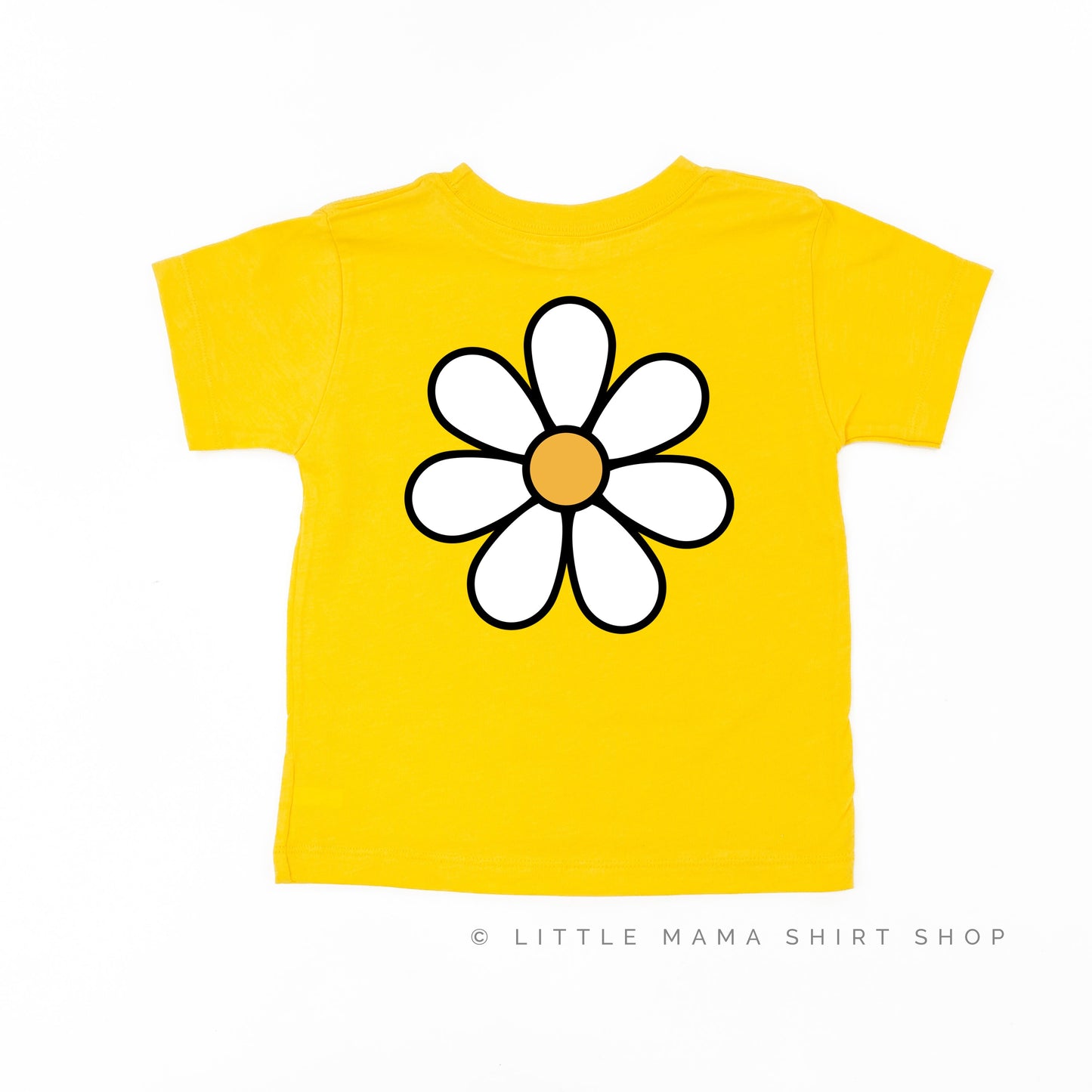 DAISY - BABE - w/ Full Daisy on Back - Short Sleeve Child Shirt