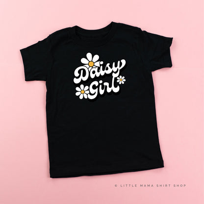 DAISY GIRL - w/ Full Daisy on Back - Short Sleeve Child Shirt