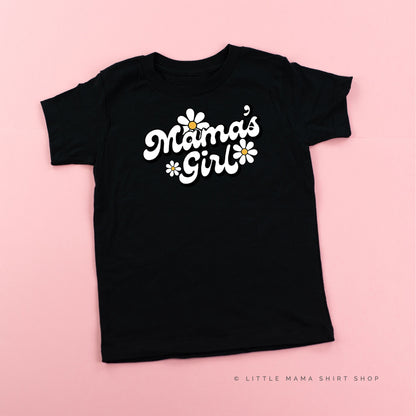 DAISY - MAMA'S GIRL - w/ Full Daisy on Back - Short Sleeve Child Shirt