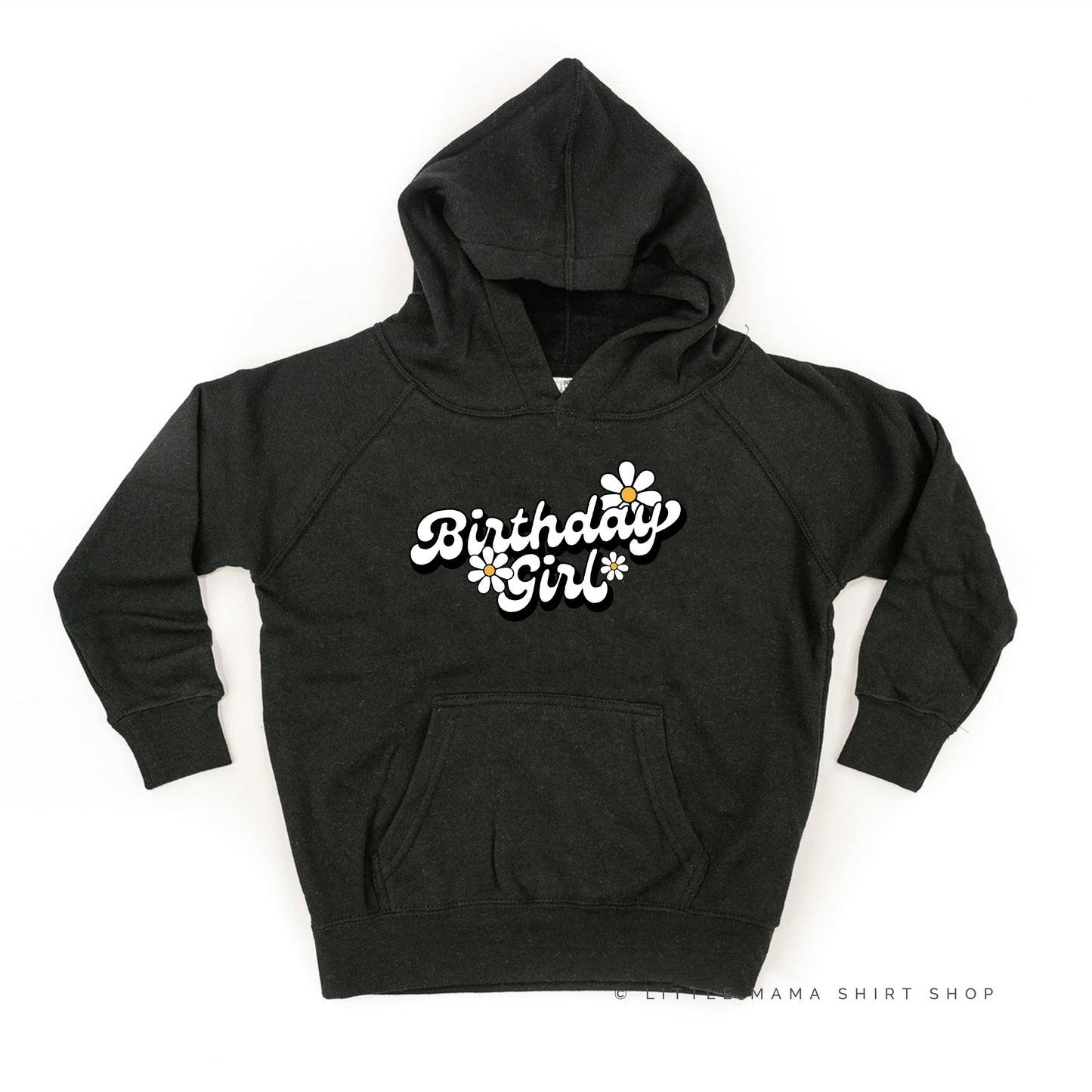 DAISY - BIRTHDAY GIRL - w/ Full Daisy on Back - Child Hoodie