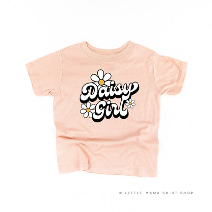 DAISY GIRL - w/ Full Daisy on Back - Short Sleeve Child Shirt