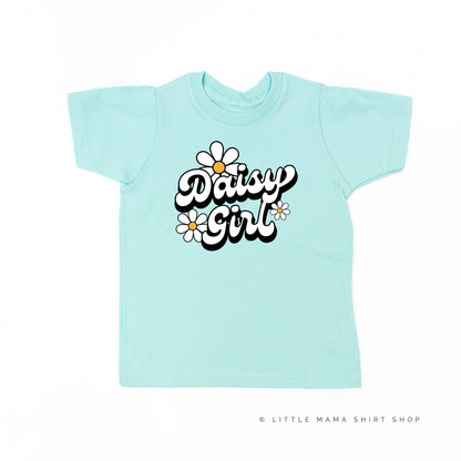 DAISY GIRL - w/ Full Daisy on Back - Short Sleeve Child Shirt