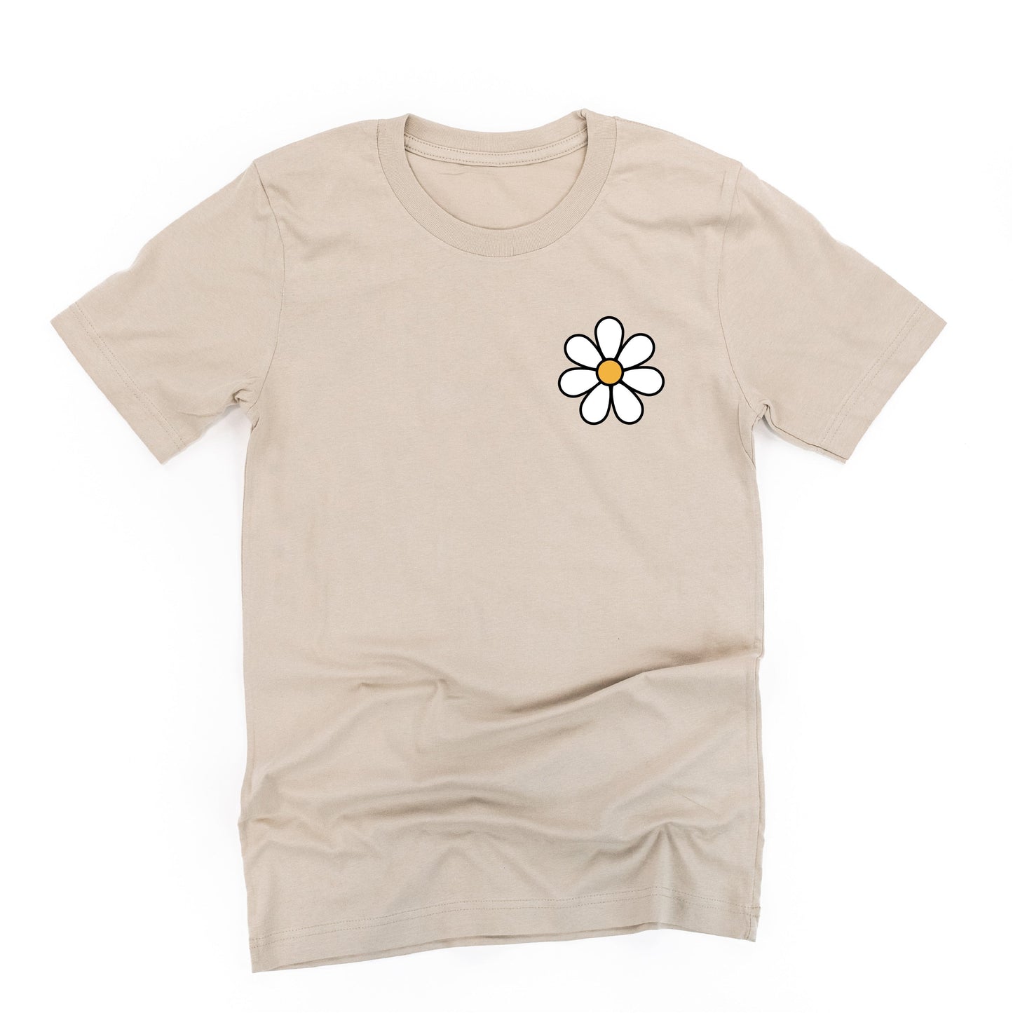 Pocket Daisy on Front w/ Have a Great Daysy on Back - Unisex Tee