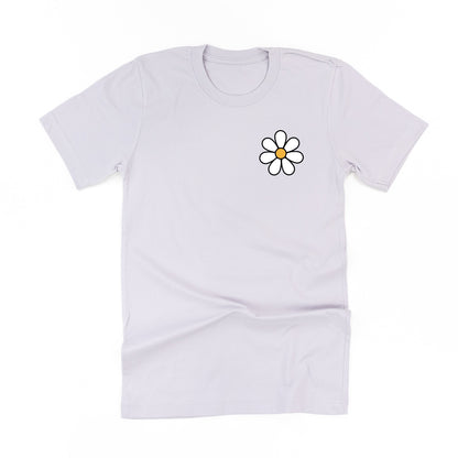 Pocket Daisy on Front w/ Have a Great Daysy on Back - Unisex Tee