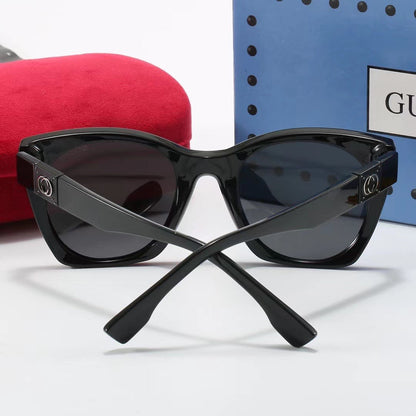 Square Round Frame Sunglasses