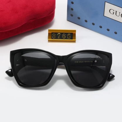 Square Round Frame Sunglasses