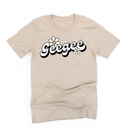 DAISY - GEEGEE - w/ Full Daisy on Back - Unisex Tee