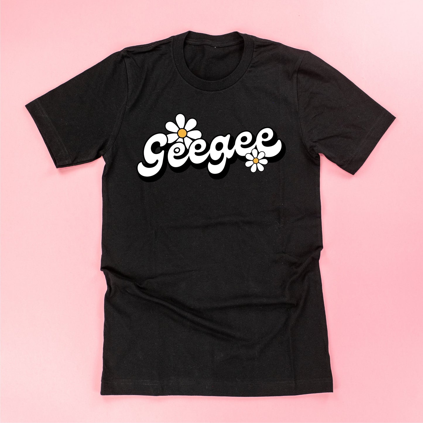 DAISY - GEEGEE - w/ Full Daisy on Back - Unisex Tee