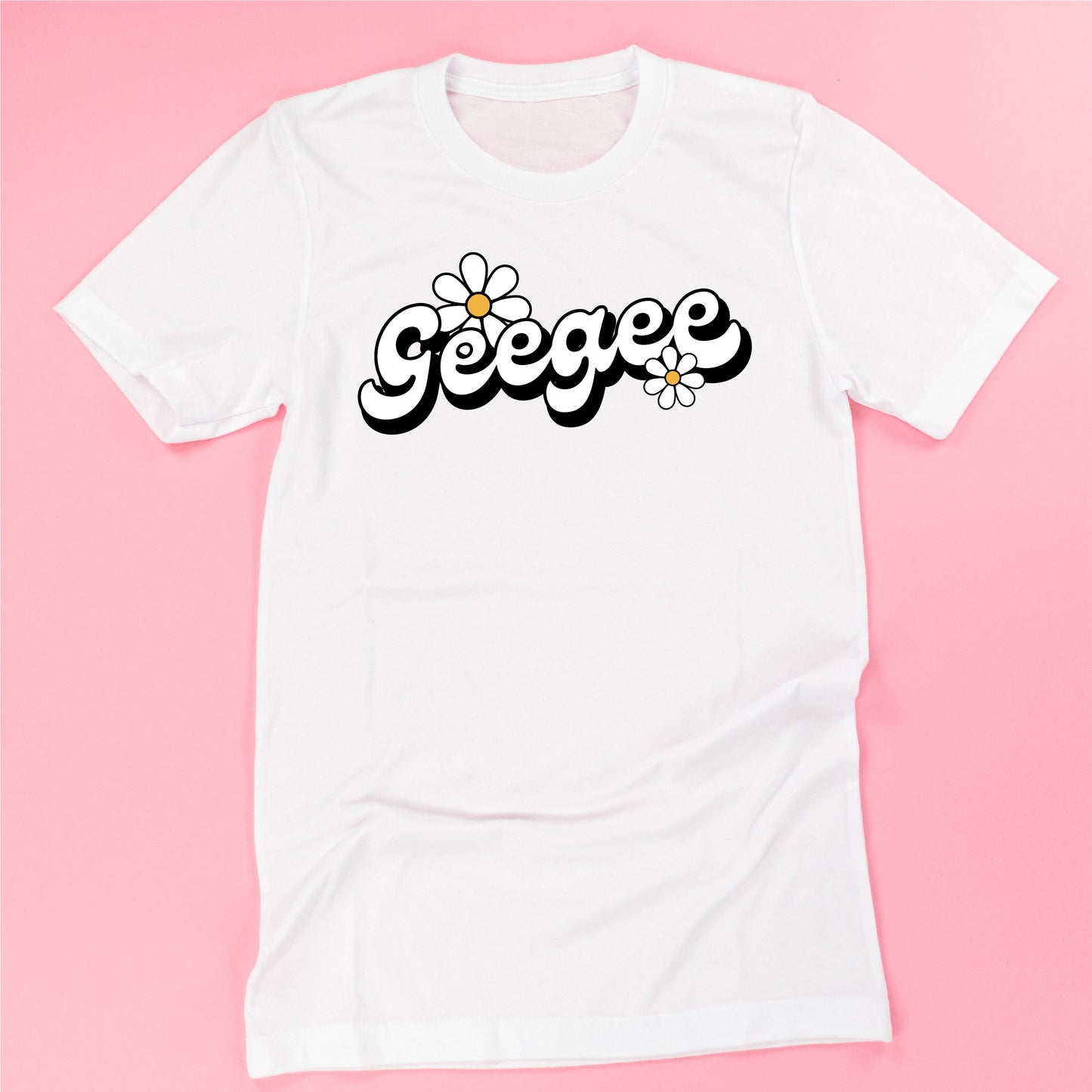 DAISY - GEEGEE - w/ Full Daisy on Back - Unisex Tee