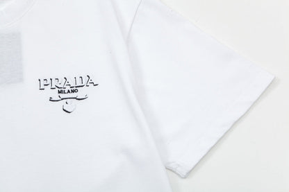 Summer new embroidered casual T-shirt