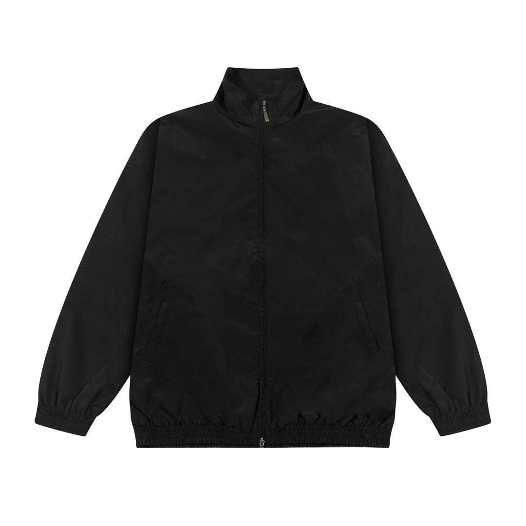 24SS Nylon Fiber High Neck Jacket