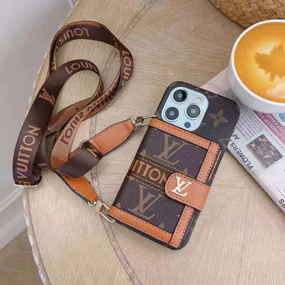 Card Holder Lanyard Case For iPhone🔥