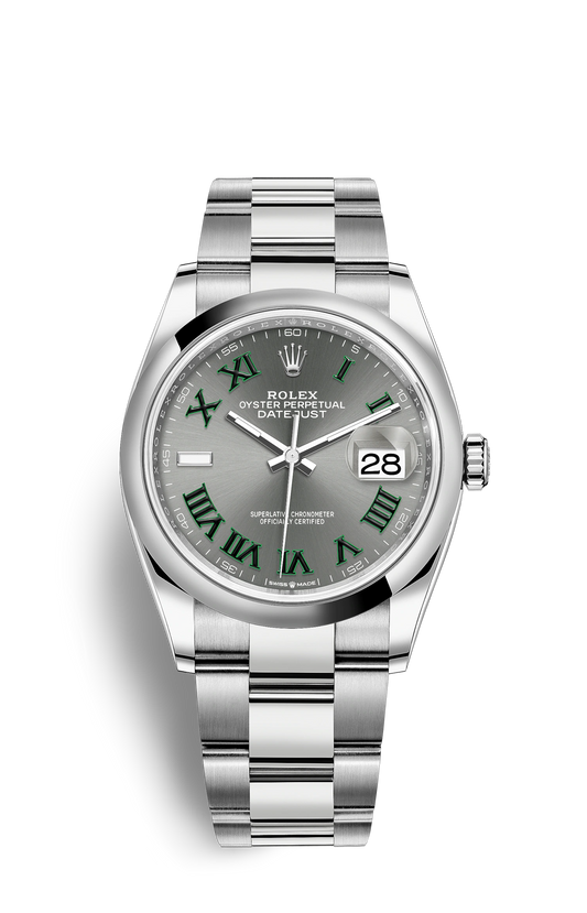 DATE-Steel-36mm Watch