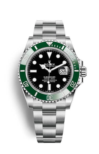 Black Green - Steel Watch - 41mm