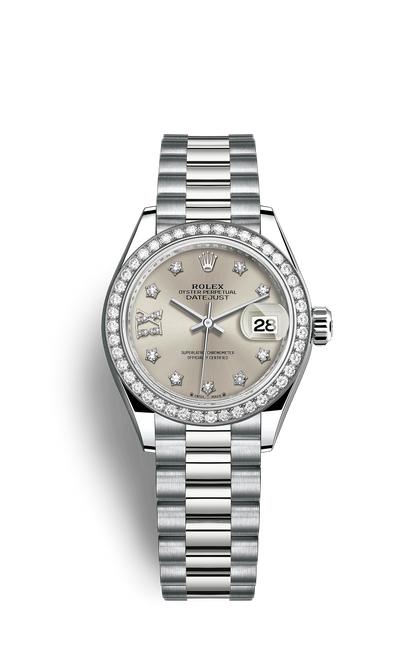 LADY-DATE-white gold and diamonds-31mm Watch