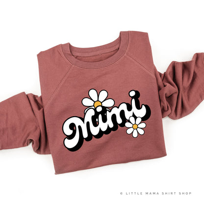 DAISY - MIMI - w/ Full Daisy on Back - Lightweight Pullover Sweater