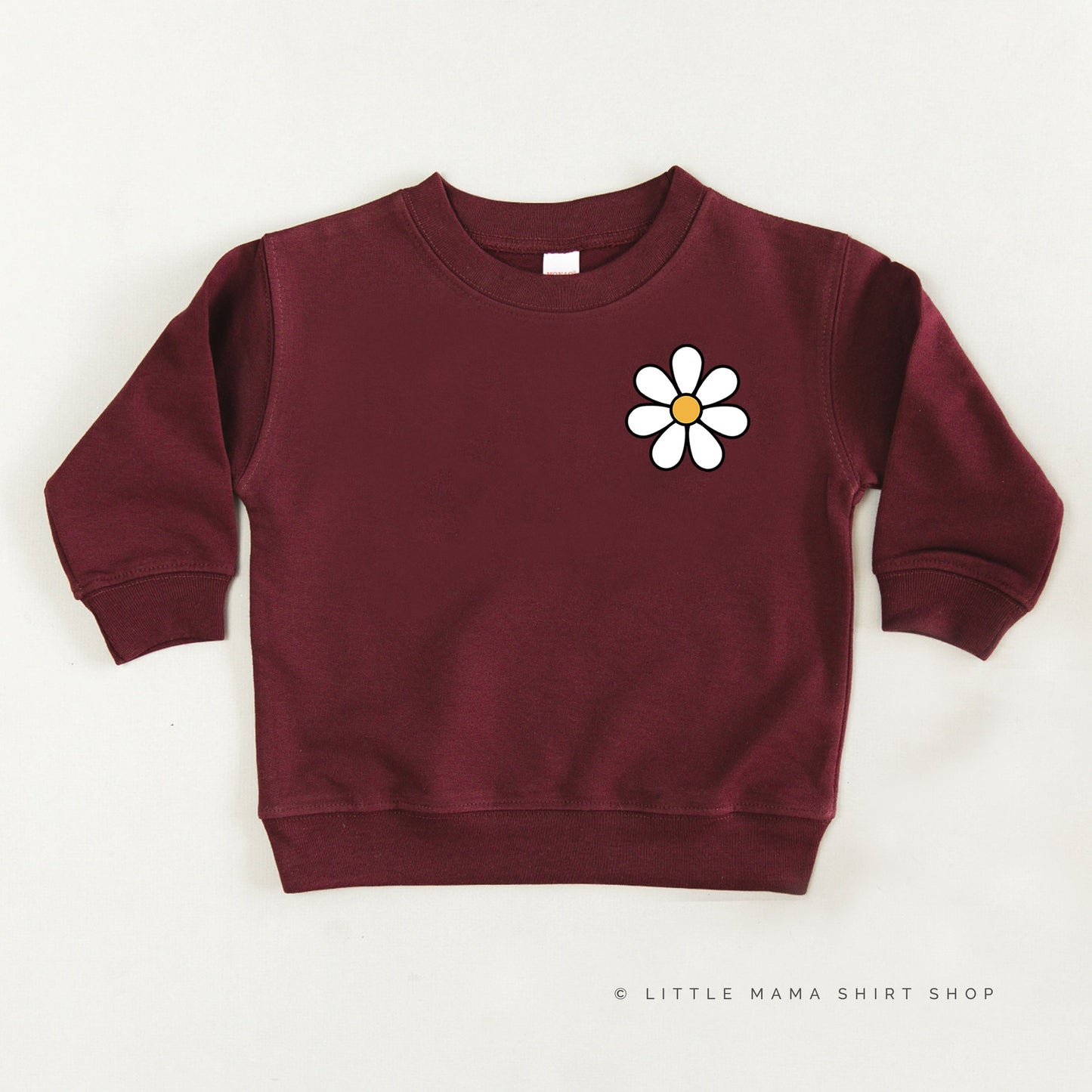 Pocket Daisy on Front w/ Have a Great Daysy on Back - Child Sweater