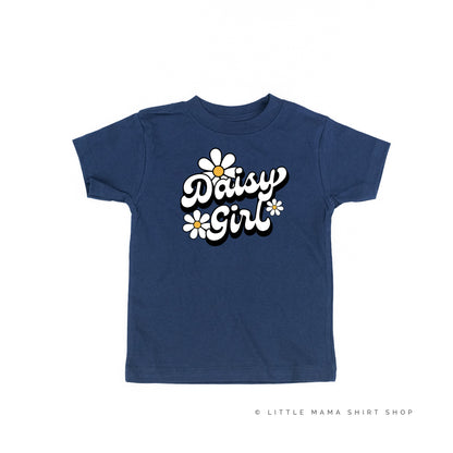 DAISY GIRL - w/ Full Daisy on Back - Short Sleeve Child Shirt