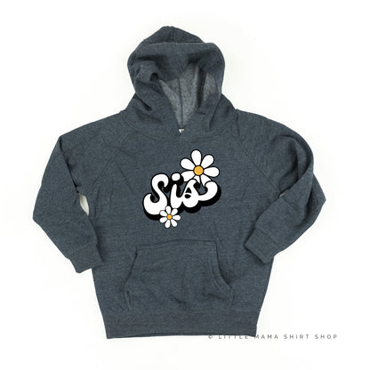 DAISY - SIS - w/ Full Daisy on Back - Child Hoodie