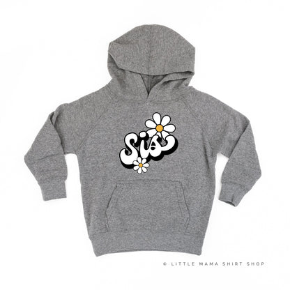 DAISY - SIS - w/ Full Daisy on Back - Child Hoodie