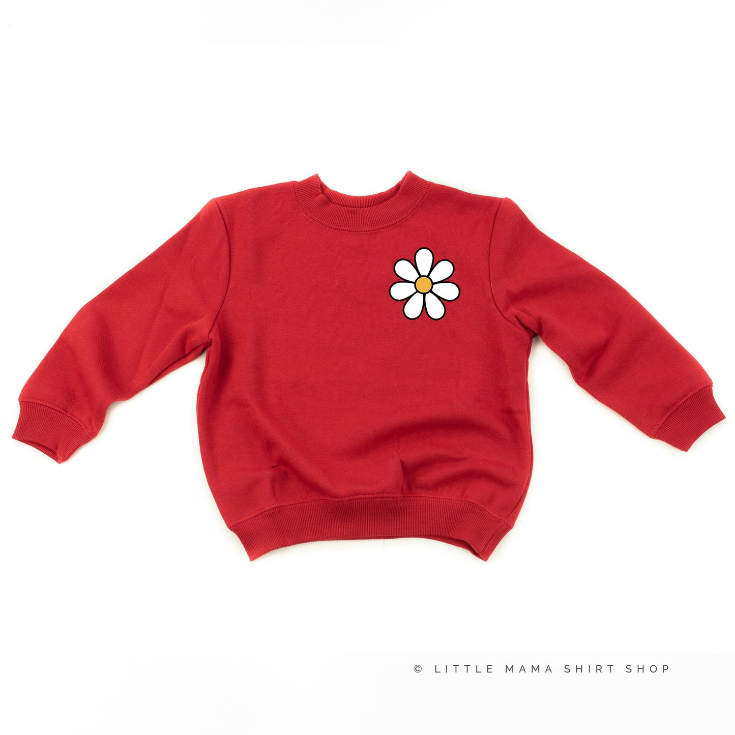 Pocket Daisy on Front w/ Have a Great Daysy on Back - Child Sweater