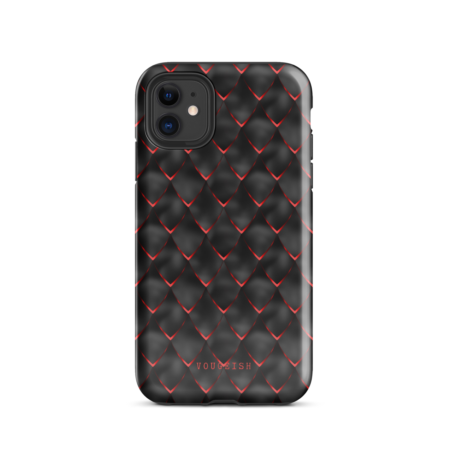 Black & Red Armor | Protective Phone Case