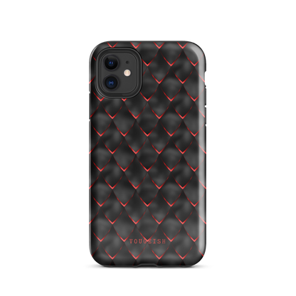 Black & Red Armor | Protective Phone Case