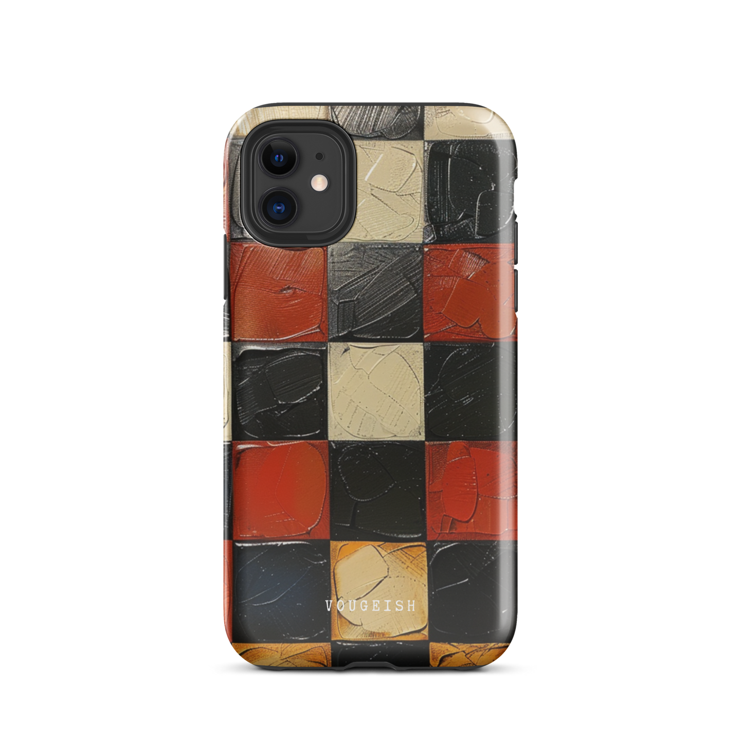 Crimson Weave | Protective Phone Case