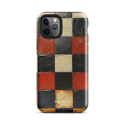 Crimson Weave | Protective Phone Case