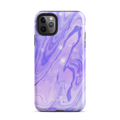 Purple Sparkle Marble | Protective Phone Case