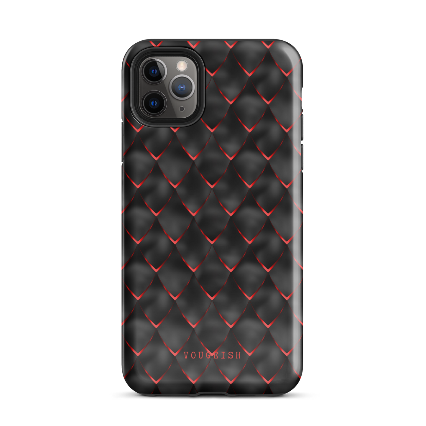 Black & Red Armor | Protective Phone Case