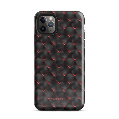 Black & Red Armor | Protective Phone Case