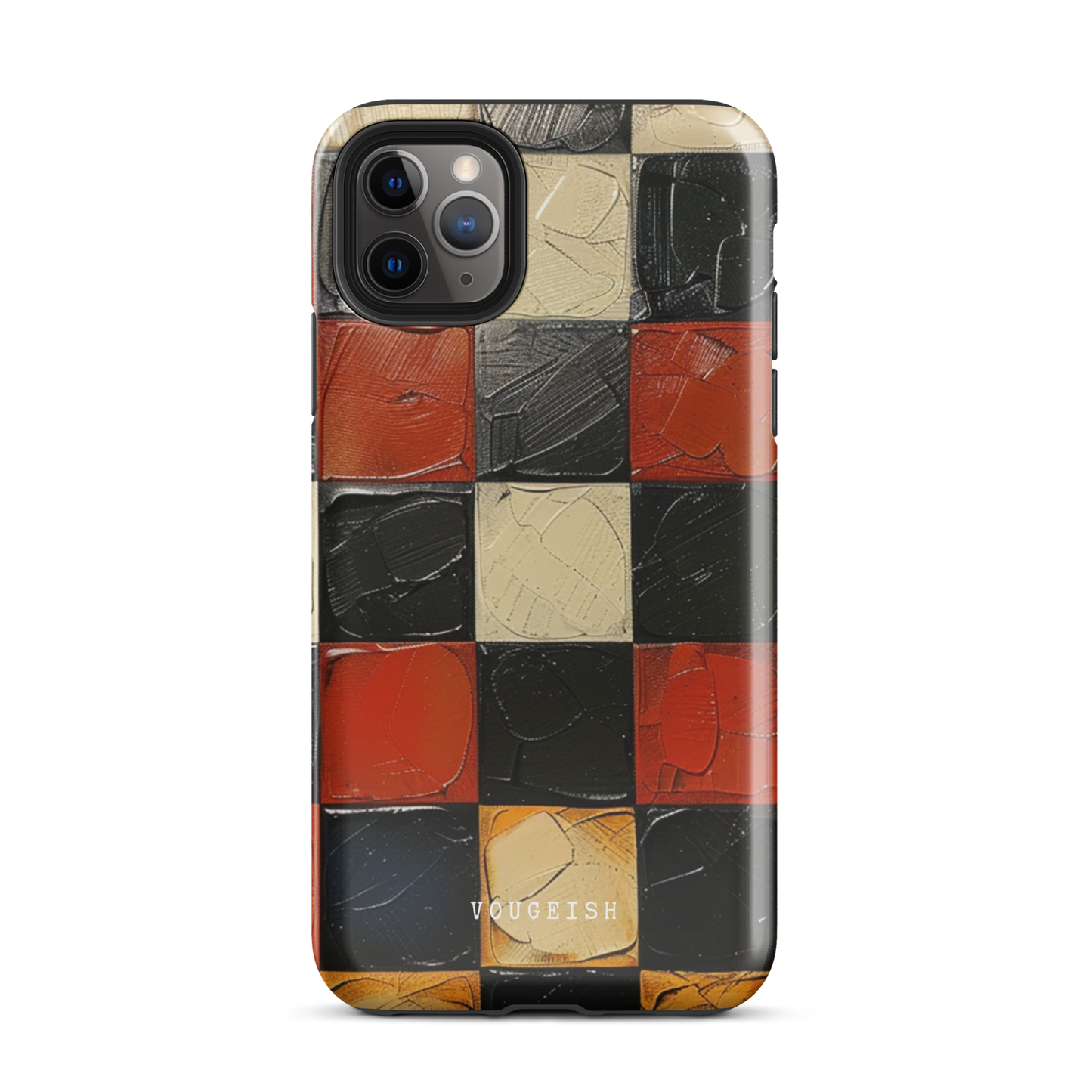 Crimson Weave | Protective Phone Case