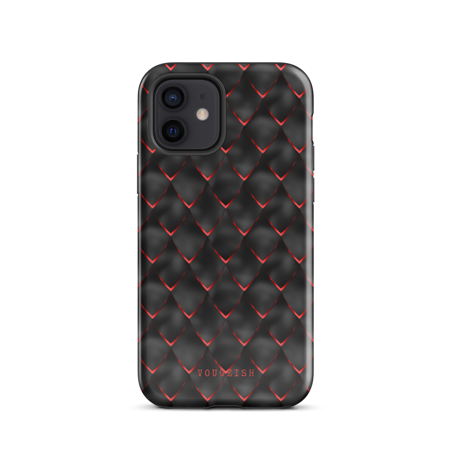 Black & Red Armor | Protective Phone Case