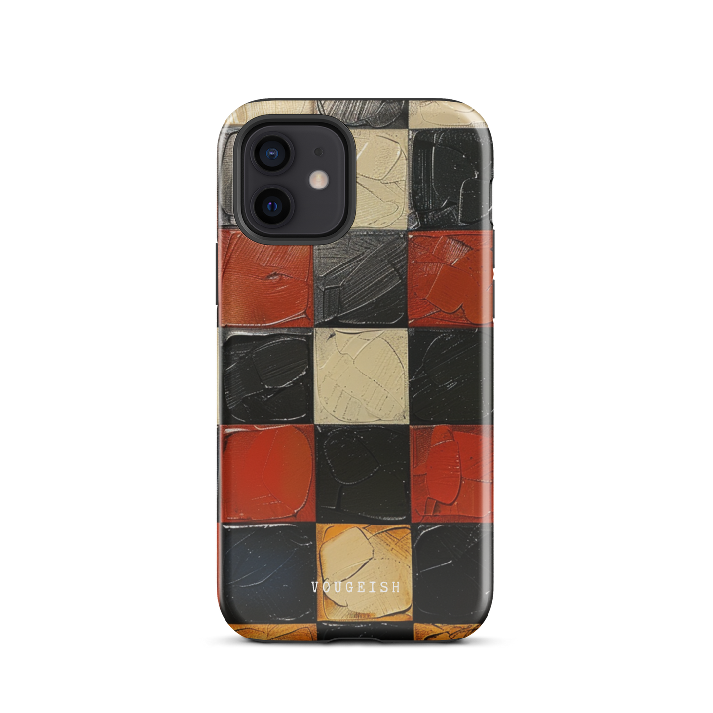 Crimson Weave | Protective Phone Case