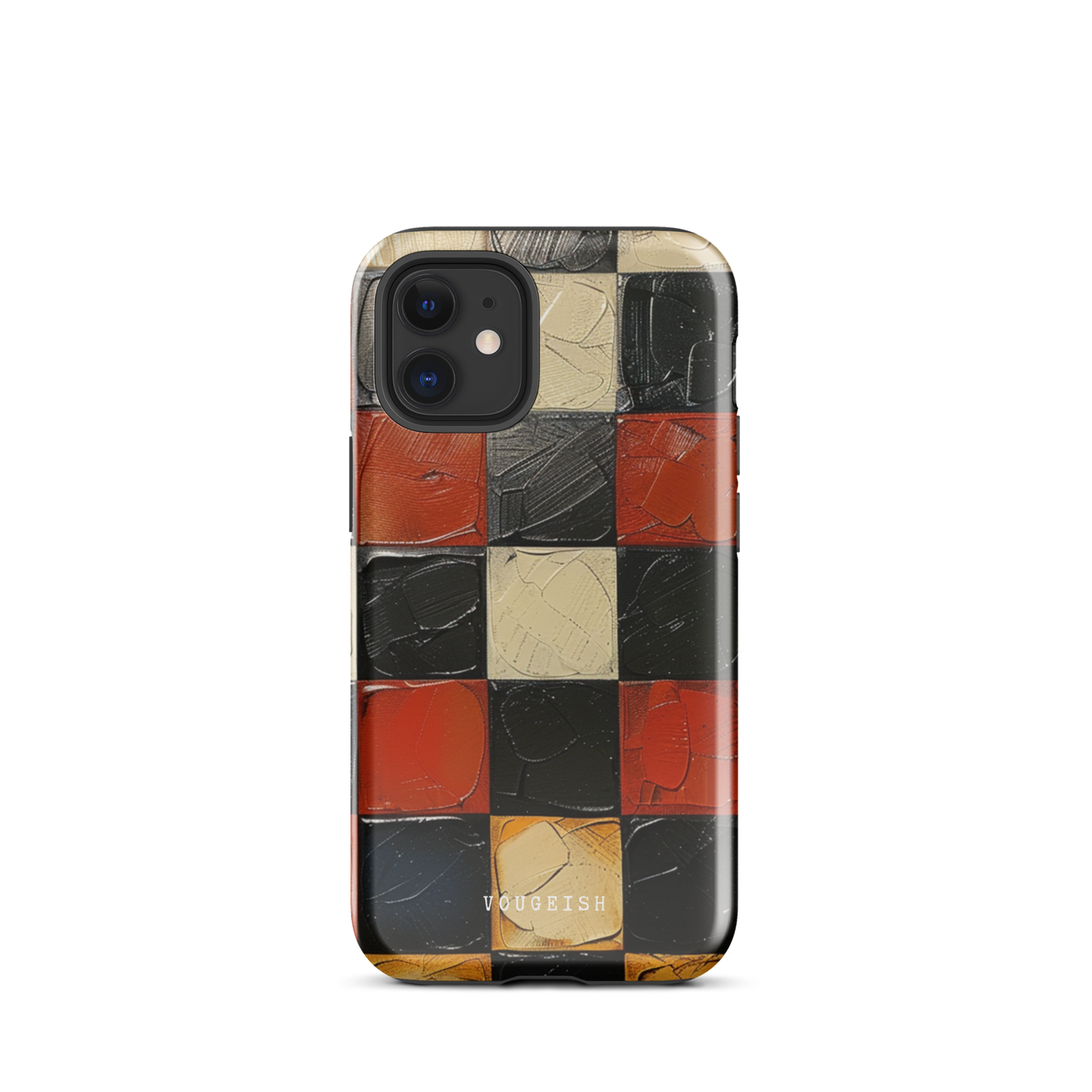 Crimson Weave | Protective Phone Case