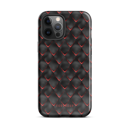 Black & Red Armor | Protective Phone Case