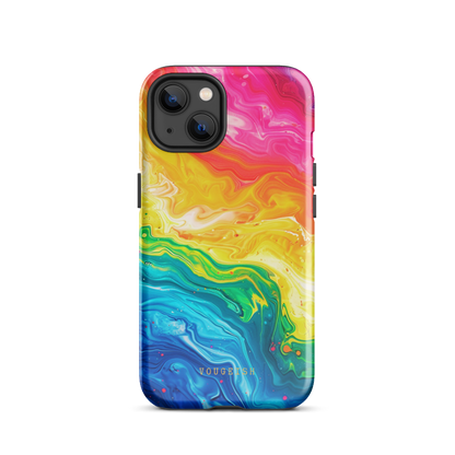 Chroma Swirl | Protective Phone Case