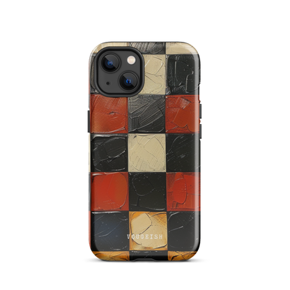 Crimson Weave | Protective Phone Case